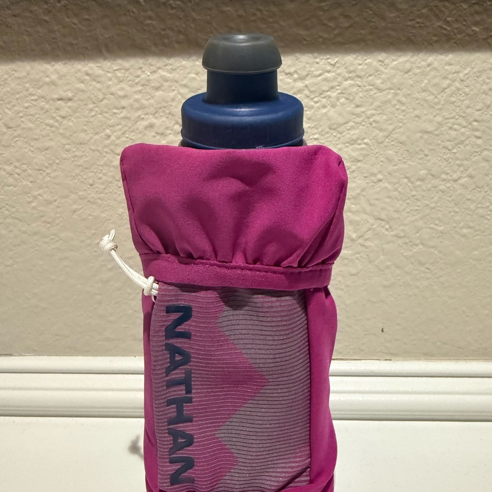 Nathan Quick Squeeze insulated 12oz water bottle